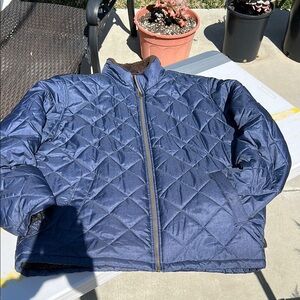 Weatherproof men’s Quilted Sherpa puffer